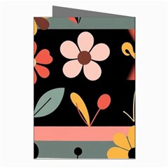 Minimalist Pattern With Simple Lines,flower And Shapes, Creating A Clean And Modern Greeting Cards (Pkg of 8) from ArtsNow.com Right