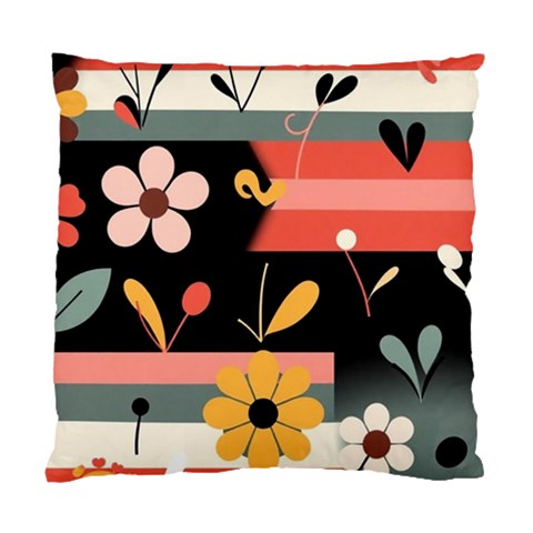 Minimalist Pattern With Simple Lines,flower And Shapes, Creating A Clean And Modern Standard Cushion Case (Two Sides) from ArtsNow.com Front