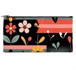  Minimalist Pattern With Simple Lines,flower And Shapes, Creating A Clean And Modern Pencil Cases