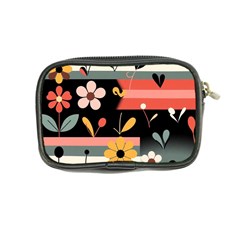 Minimalist Pattern With Simple Lines,flower And Shapes, Creating A Clean And Modern Coin Purse from ArtsNow.com Back