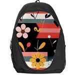  Minimalist Pattern With Simple Lines,flower And Shapes, Creating A Clean And Modern Backpack Bag