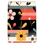  Minimalist Pattern With Simple Lines,flower And Shapes, Creating A Clean And Modern Removable Flap Cover (S)