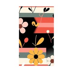 Minimalist Pattern With Simple Lines,flower And Shapes, Creating A Clean And Modern Duvet Cover Double Side (Single Size) from ArtsNow.com Back