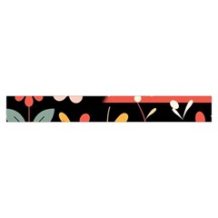 Minimalist Pattern With Simple Lines,flower And Shapes, Creating A Clean And Modern Make Up Case (Large) from ArtsNow.com Zipper Back