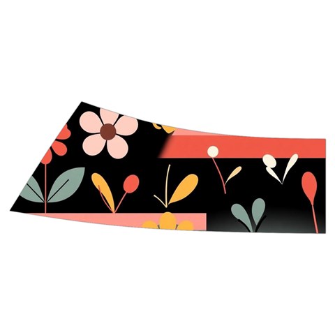 Minimalist Pattern With Simple Lines,flower And Shapes, Creating A Clean And Modern Men s Side Zip Front Pouch Ski And Snowboard Bib Pants	 from ArtsNow.com Waistband Back Right