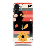  Minimalist Pattern With Simple Lines,flower And Shapes, Creating A Clean And Modern iPhone 16 TPU UV Print Case