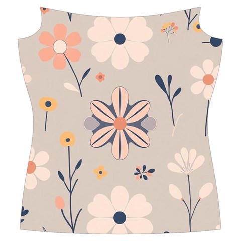 Minimalist Pattern With Simple Lines,flower And Shapes, Creating A Clean And Modern Women s Cut Out Long Sleeve T Front