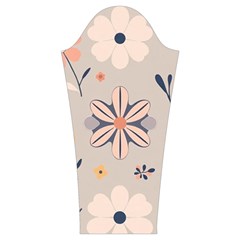 Minimalist Pattern With Simple Lines,flower And Shapes, Creating A Clean And Modern Women s Cut Out Long Sleeve T Sleeve Right