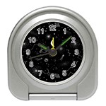 Cosmic Black Space Star Travel Alarm Clock