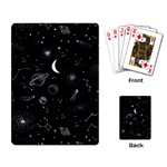 Cosmic Black Space Star Playing Cards Single Design (Rectangle)