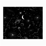 Cosmic Black Space Star Small Glasses Cloth (2 Sides)