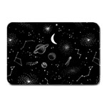 Cosmic Black Space Star Plate Mats