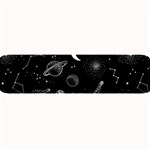 Cosmic Black Space Star Large Bar Mat