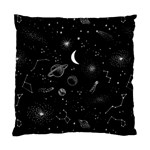 Cosmic Black Space Star Standard Cushion Case (Two Sides)