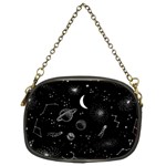 Cosmic Black Space Star Chain Purse (Two Sides)