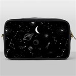 Cosmic Black Space Star Toiletries Bag (One Side)