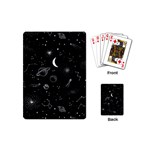 Cosmic Black Space Star Playing Cards Single Design (Mini)