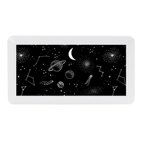 Cosmic Black Space Star Memory Card Reader (Mini) from ArtsNow.com Front