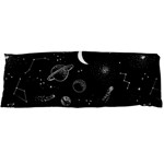 Cosmic Black Space Star 21 x60  Body Pillow Case Dakimakura (Two Sides)