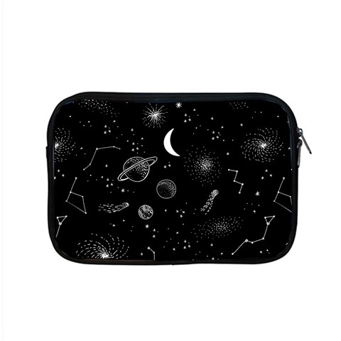 Cosmic Black Space Star Apple MacBook Pro 15  Zipper Case from ArtsNow.com Front