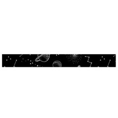 Cosmic Black Space Star Waist Pouch (Small) from ArtsNow.com Bottom