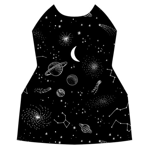 Cosmic Black Space Star Women s Long Sleeve Raglan T Front