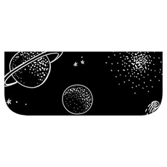 Cosmic Black Space Star Men s Side Zip Front Pouch Ski And Snowboard Bib Pants	 from ArtsNow.com Right Pocket Cover