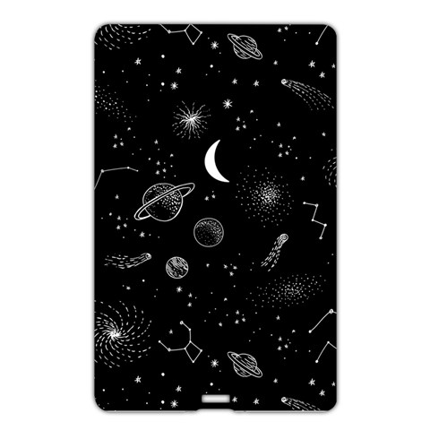 Cosmic Black Space Star Name Card Style USB Flash Drive from ArtsNow.com Back