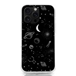 Cosmic Black Space Star iPhone 16 Pro Max TPU UV Print Case