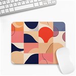 Minimalist Pattern With Simple Lines And Shapes, Creating A Clean And Modern Aesthe Small Mousepad