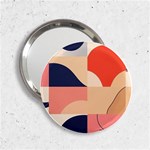 Minimalist Pattern With Simple Lines And Shapes, Creating A Clean And Modern Aesthe 2.25  Handbag Mirrors