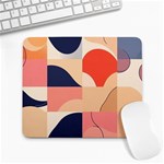 Minimalist Pattern With Simple Lines And Shapes, Creating A Clean And Modern Aesthe Large Mousepad