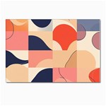 Minimalist Pattern With Simple Lines And Shapes, Creating A Clean And Modern Aesthe Postcard 4 x 6  (Pkg of 10)