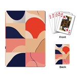 Minimalist Pattern With Simple Lines And Shapes, Creating A Clean And Modern Aesthe Playing Cards Single Design (Rectangle)