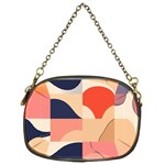 Minimalist Pattern With Simple Lines And Shapes, Creating A Clean And Modern Aesthe Chain Purse (One Side)