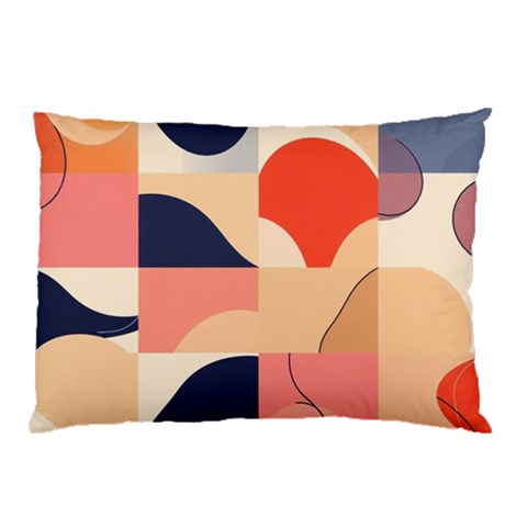 Minimalist Pattern With Simple Lines And Shapes, Creating A Clean And Modern Aesthe Pillow Case from ArtsNow.com 26.62 x18.9  Pillow Case