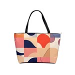 Minimalist Pattern With Simple Lines And Shapes, Creating A Clean And Modern Aesthe Classic Shoulder Handbag