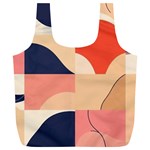 Minimalist Pattern With Simple Lines And Shapes, Creating A Clean And Modern Aesthe Full Print Recycle Bag (XL)