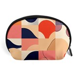 Minimalist Pattern With Simple Lines And Shapes, Creating A Clean And Modern Aesthe Accessory Pouch (Large)