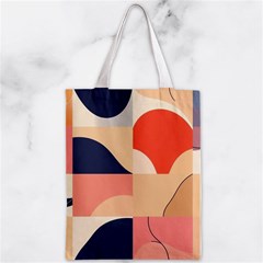 Minimalist Pattern With Simple Lines And Shapes, Creating A Clean And Modern Aesthe Zipper Classic Tote Bag from ArtsNow.com Front