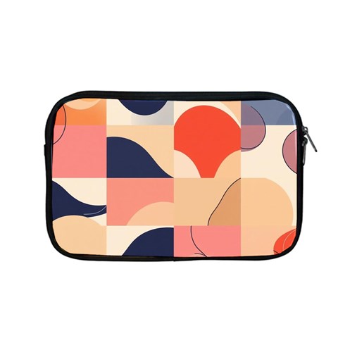 Minimalist Pattern With Simple Lines And Shapes, Creating A Clean And Modern Aesthe Apple MacBook Pro 13  Zipper Case from ArtsNow.com Front