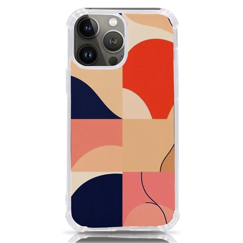 Minimalist Pattern With Simple Lines And Shapes, Creating A Clean And Modern Aesthe iPhone 13 Pro Max TPU UV Print Case from ArtsNow.com Front