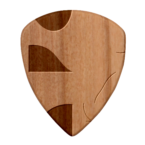 Minimalist Pattern With Simple Lines And Shapes, Creating A Clean And Modern Aesthe Guitar Shape Wood Guitar Pick Holder Case And Picks Set from ArtsNow.com Pick