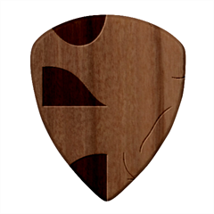 Minimalist Pattern With Simple Lines And Shapes, Creating A Clean And Modern Aesthe Square Wood Guitar Pick Holder Case And Picks Set from ArtsNow.com Pick