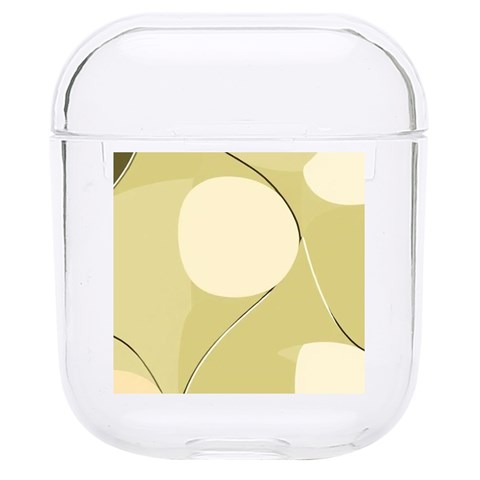 Minimalist Pattern With Simple Lines And Shapes, Creating A Clean And Modern Aesthetic 01 Hard PC AirPods 1/2 Case from ArtsNow.com Front