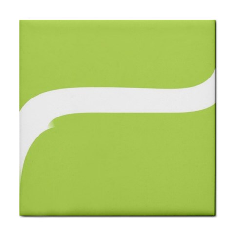 A Minimalist Pattern With Simple Lines And Shapes, Creating A Clean And Modern Aesthetic 02 Tile Coaster from ArtsNow.com Front