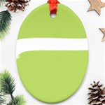 A Minimalist Pattern With Simple Lines And Shapes, Creating A Clean And Modern Aesthetic 02 Ornament (Oval)