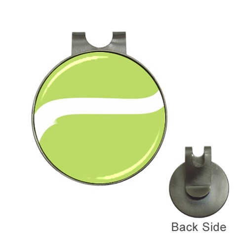 A Minimalist Pattern With Simple Lines And Shapes, Creating A Clean And Modern Aesthetic 02 Hat Clips with Golf Markers from ArtsNow.com Front