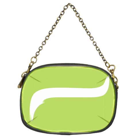 A Minimalist Pattern With Simple Lines And Shapes, Creating A Clean And Modern Aesthetic 02 Chain Purse (One Side) from ArtsNow.com Front