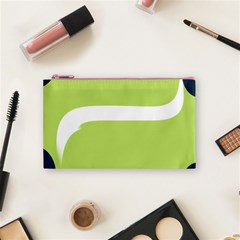 A Minimalist Pattern With Simple Lines And Shapes, Creating A Clean And Modern Aesthetic 02 Cosmetic Bag (Small) from ArtsNow.com Front